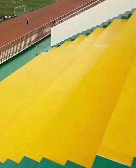 新疆球场台阶翻新修补改造